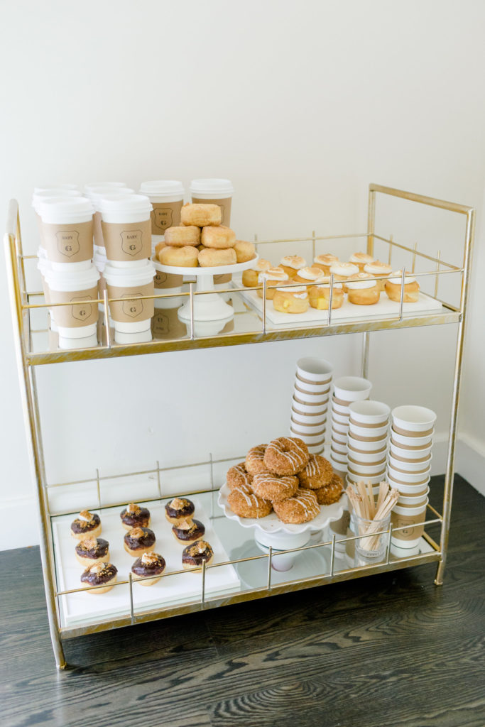 Donut and Coffee Bar Cart | Featured on It