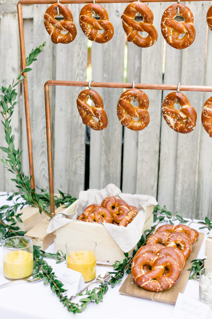 How to make a DIY Pretzel Bar | Featured on It