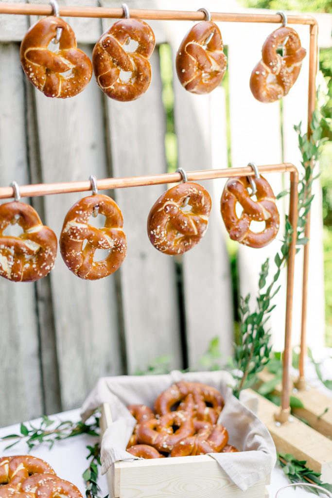 How to make a DIY Pretzel Bar | Featured on It